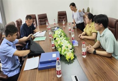 旌德縣生態(tài)環(huán)境分局入企走訪調(diào)研，優(yōu)化營(yíng)商環(huán)境助力日用化學(xué)產(chǎn)品銷售