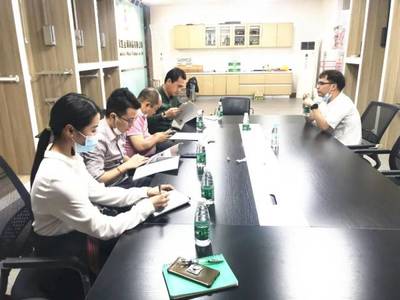 疫情防控有距離 服務企業零距離--北滘青企學習部拜訪會員企業活動