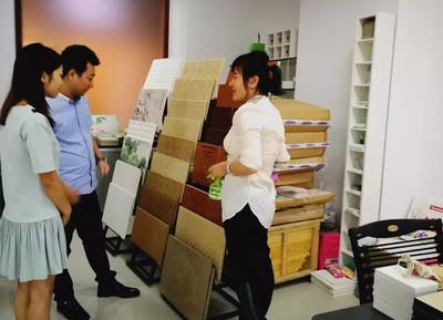我會秘書處一行調研好家庭、易可家、順博、艾貝特